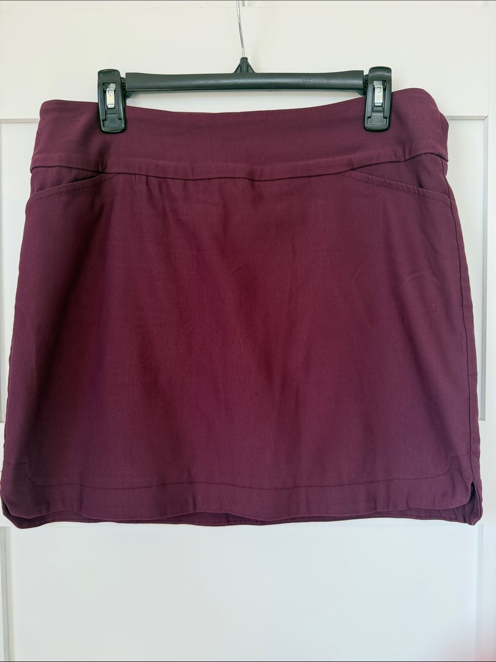 Tribal Women's Burgundy Stretch Skort